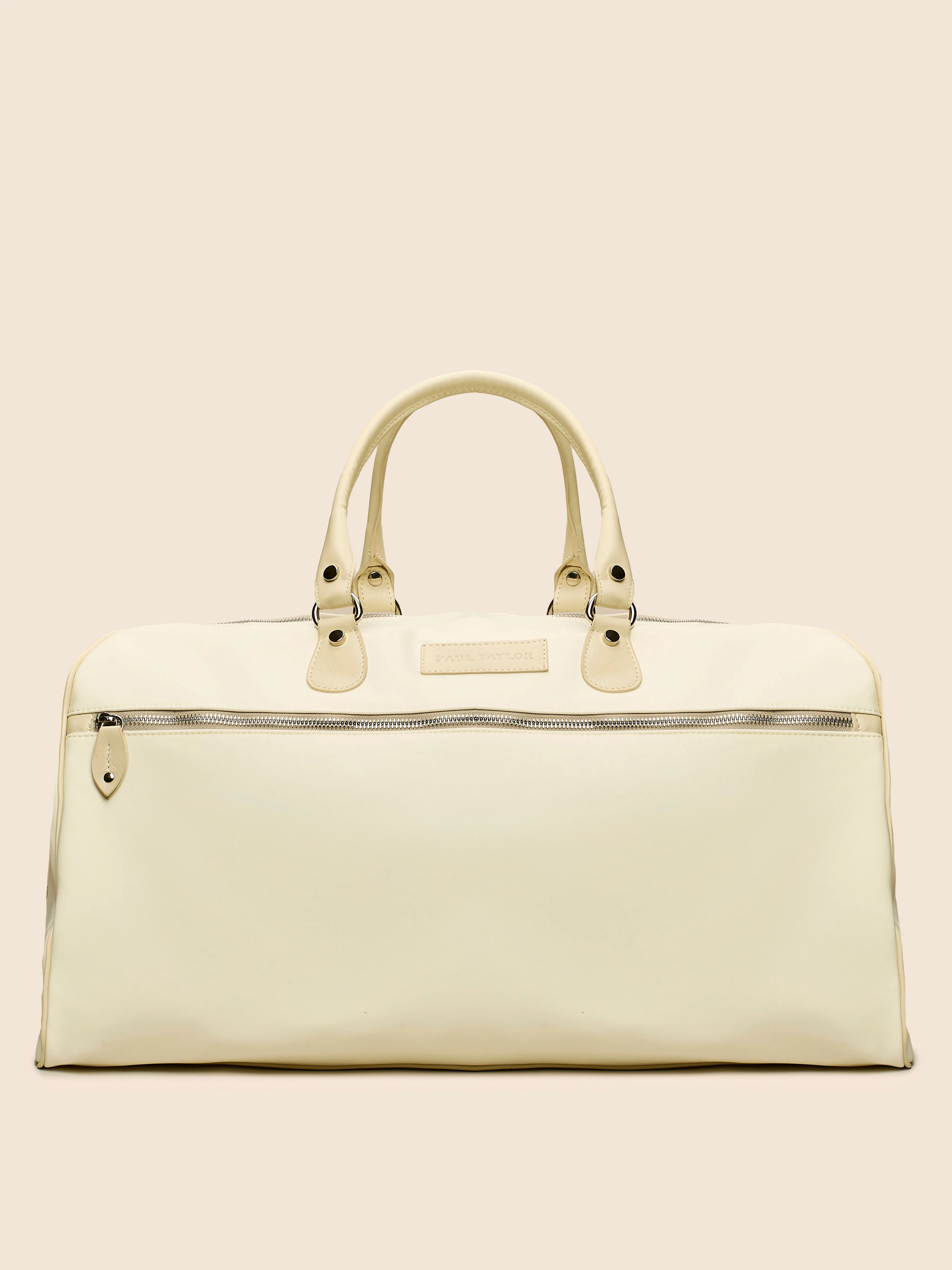 Borsone travel tecnico off-white
