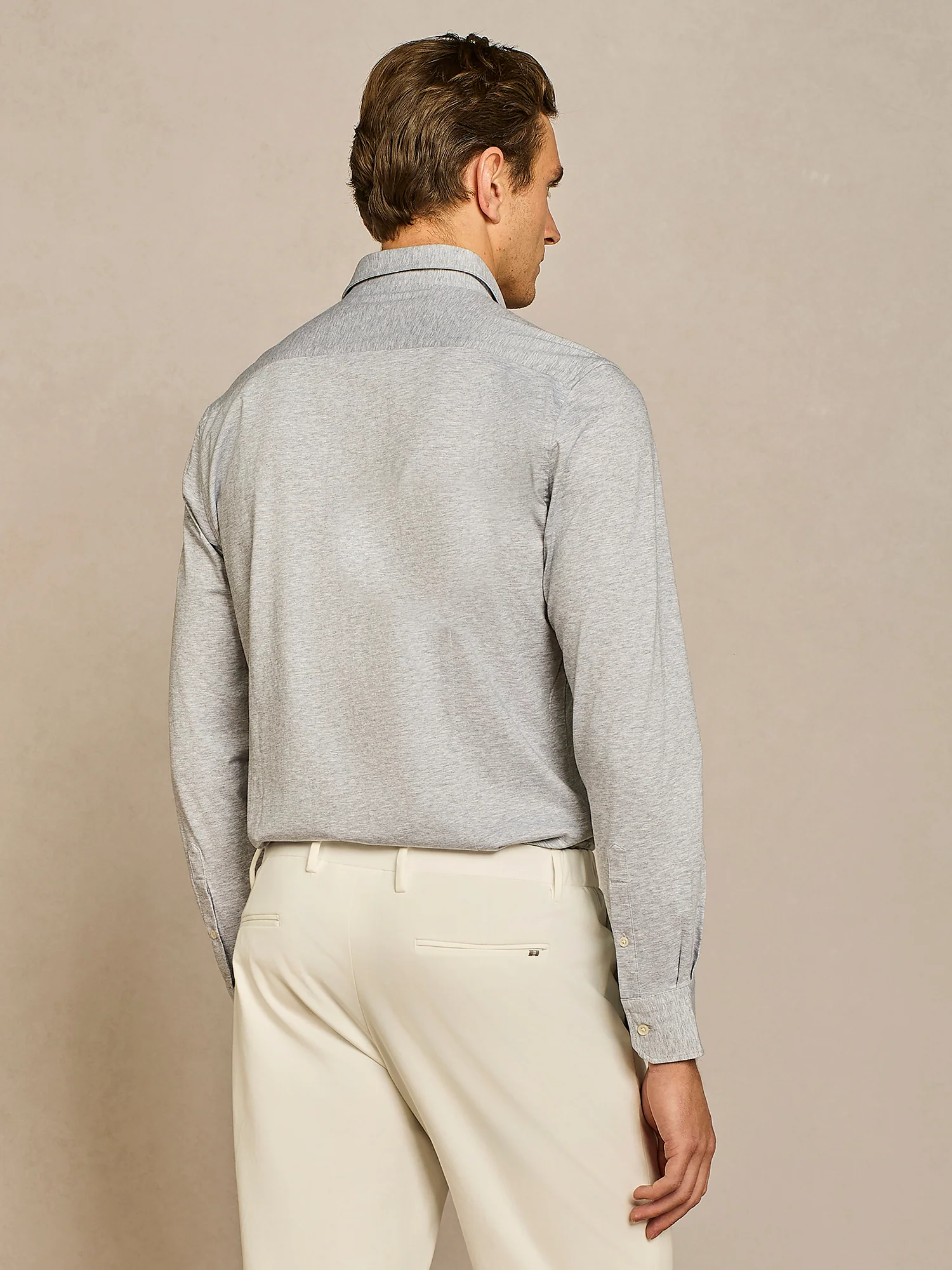 Camicia jersey grigia - Image 4