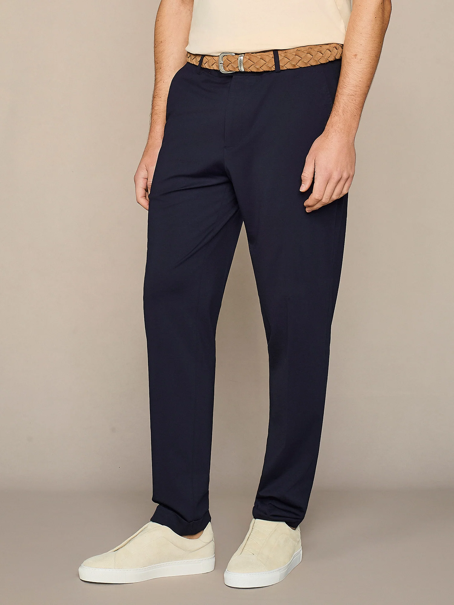Pantalone jersey blu navy - Image 3