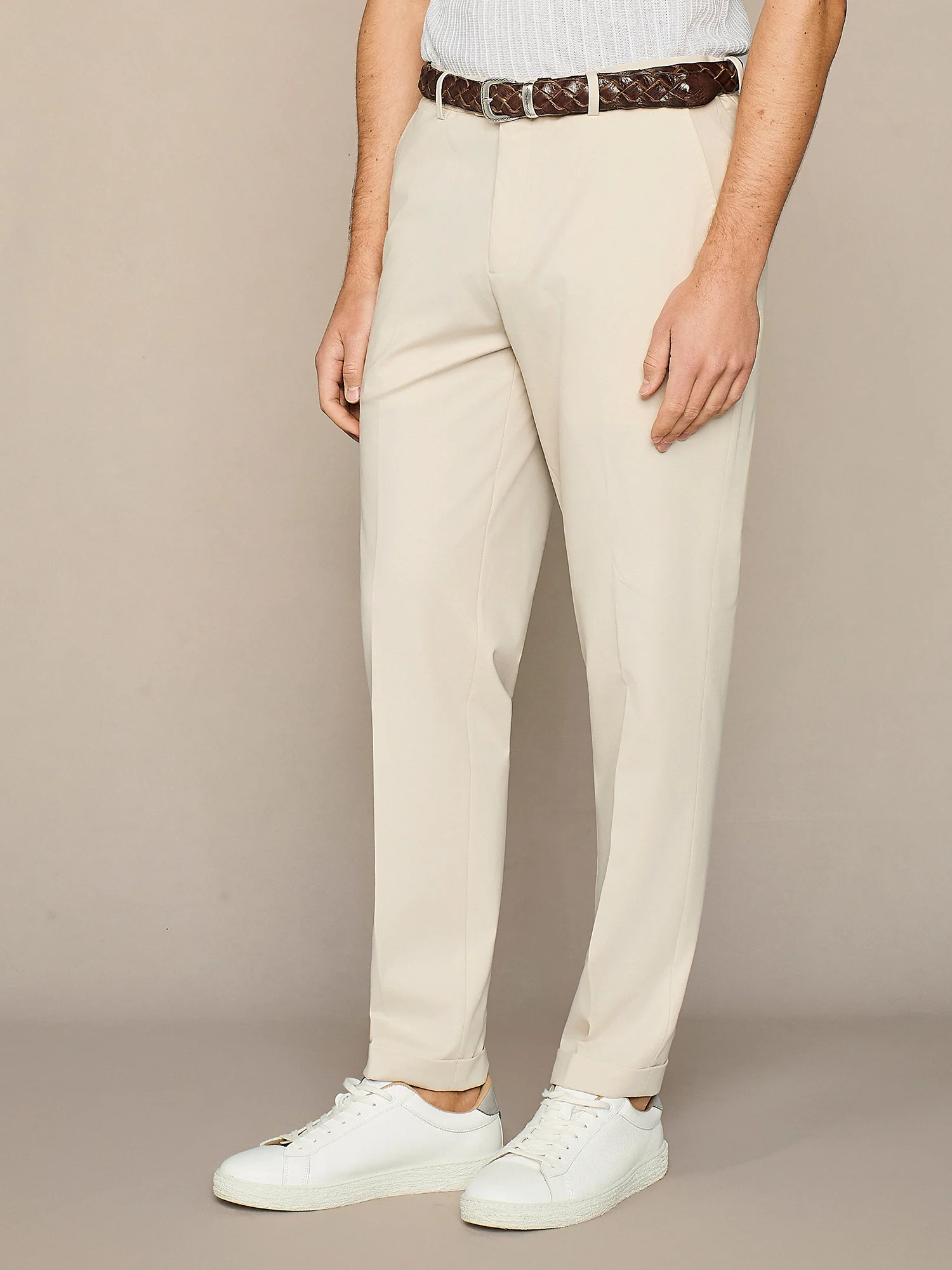 Pantalone jersey burro - Image 3