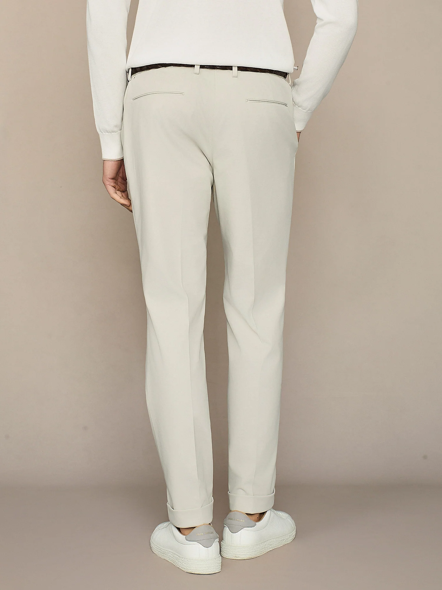 Pantalone jersey piquet stone - Image 5