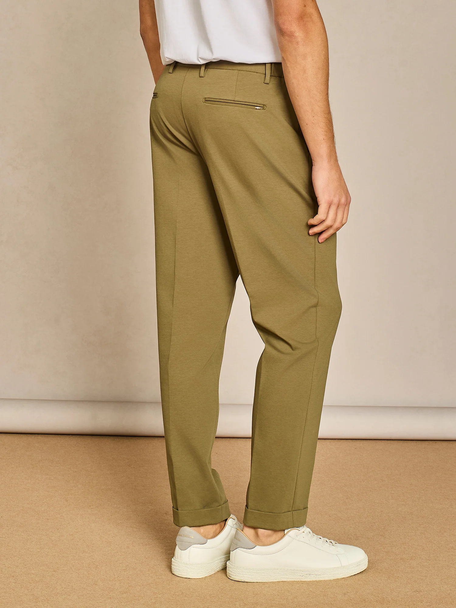 Pantalone laccio jersey verde - Image 4