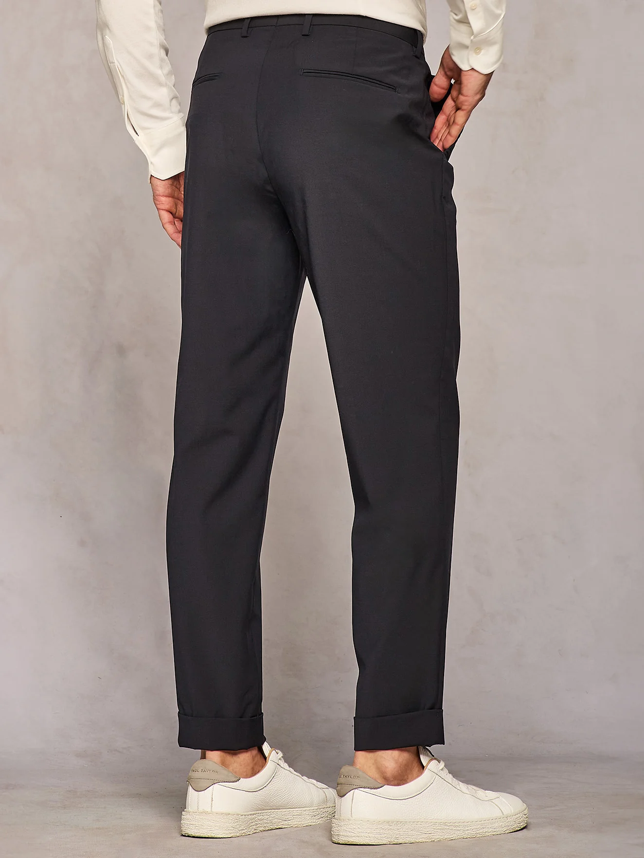 Pantalone natural stretch blu - Image 4