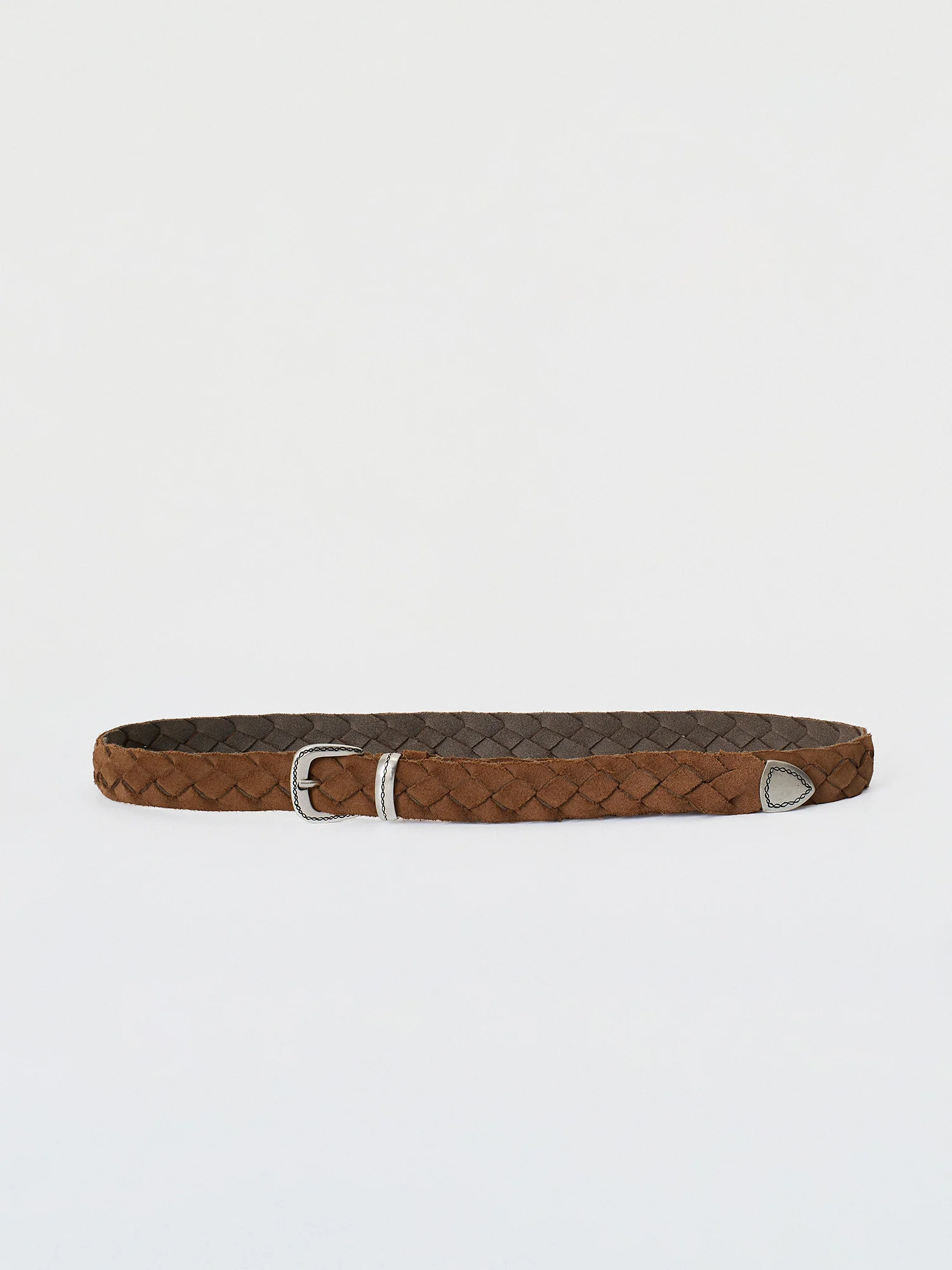 Cintura intreccio camoscio beige