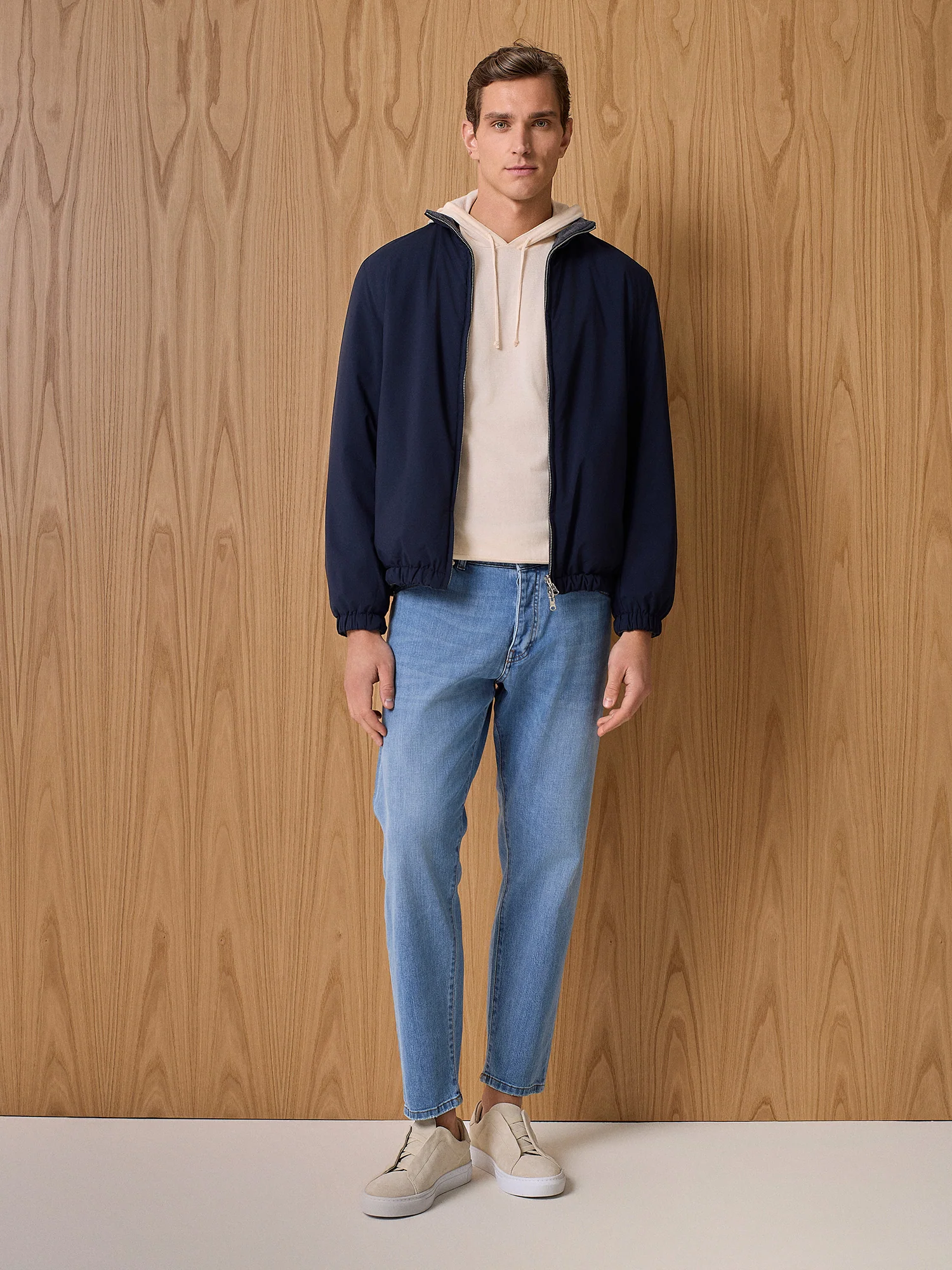 Pantalone denim cinque tasche blu - Image 5