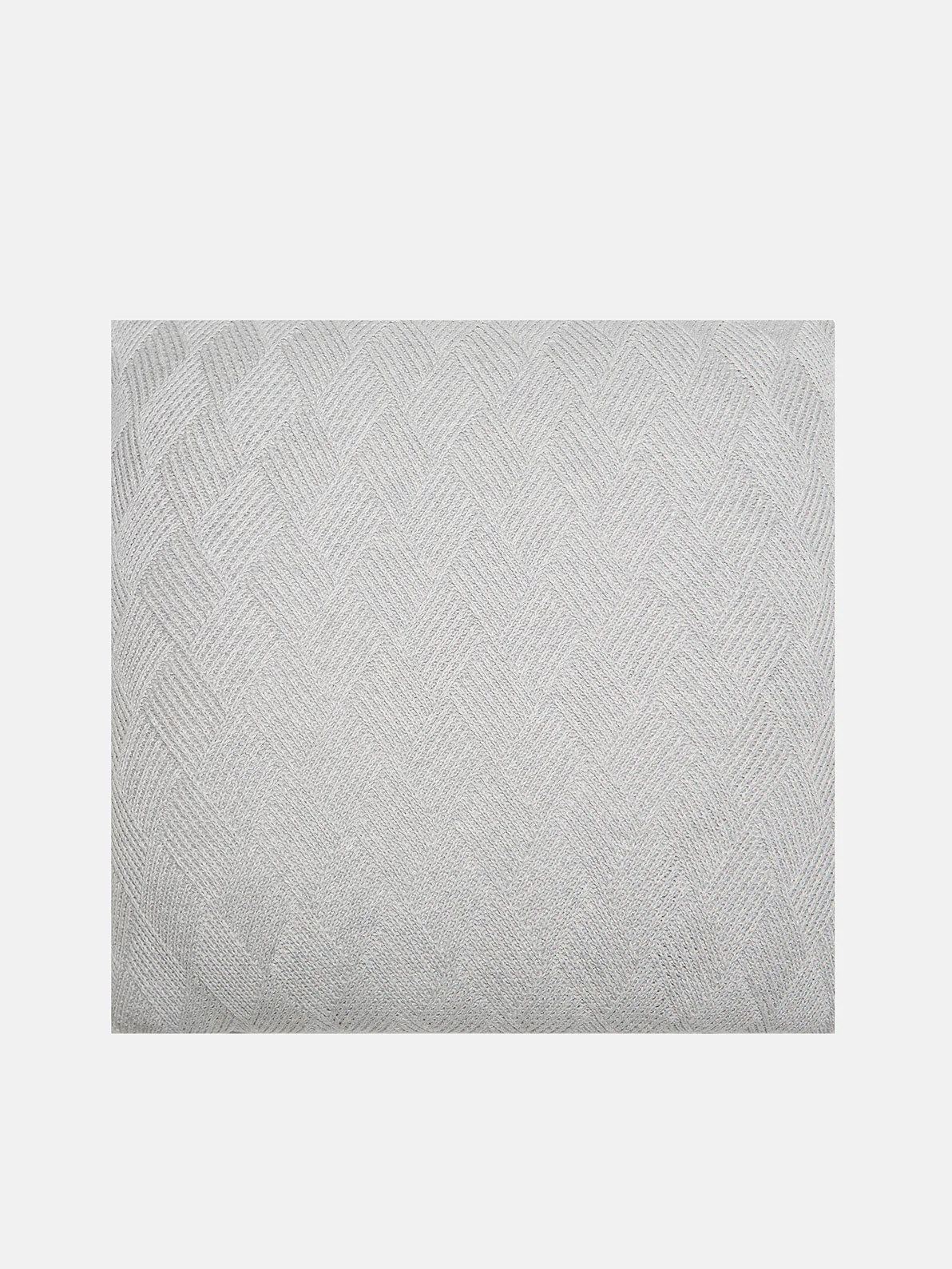 Cuscino in maglia di cashmere e cotone